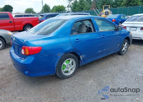 2009 Toyota Corolla Le z USA, uszkodzony, nr VIN JTDBL40E69J018903